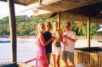 Basil's Bar in Mustique