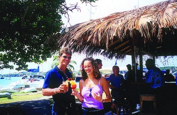 Tiki Bar in Grenada
