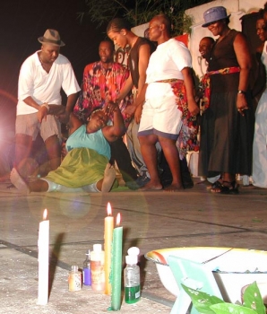 Voodoo as a tradition: ghostly show in Tobago