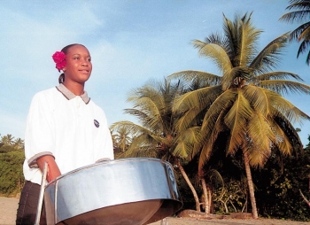 Steel pan: music instrument made from oil barrels