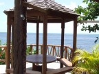 A charming beach house with a studio