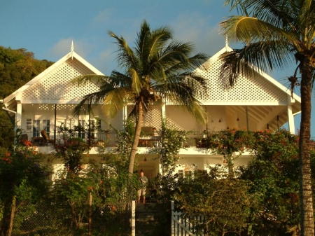 Charming guest house; main building