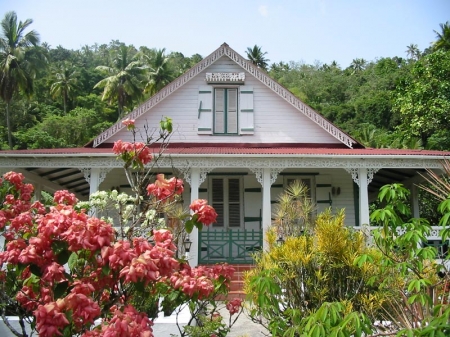 Colonial manor house on a private plantation: the great house
