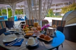 La Plantation Resort: table in the restaurant prepared for breakfast