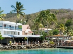 Hotel - Blick vom Meer