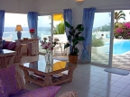 Living room in villa (example)