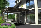 Hotel entrance