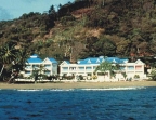 Manta Lodge: seen from the sea