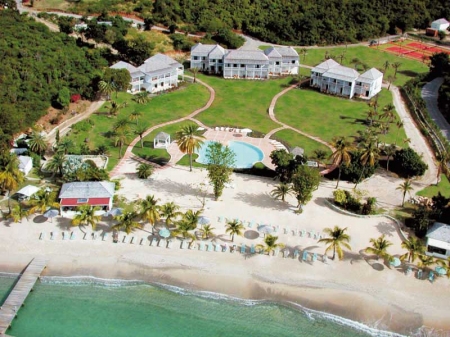 The Inn at English Harbour: bird eye's view of the resort