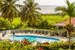 the pool at the mansion
